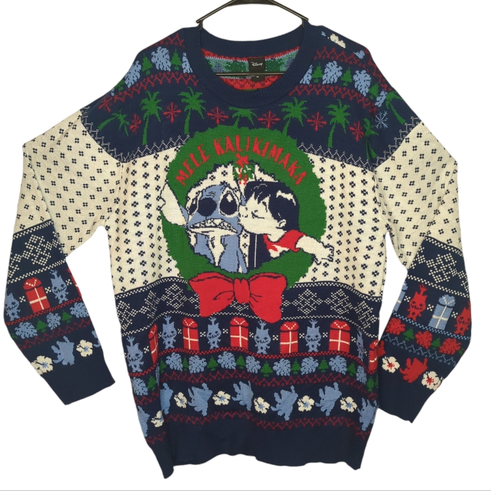 Lilo & Stitch ugly Christmas sweater